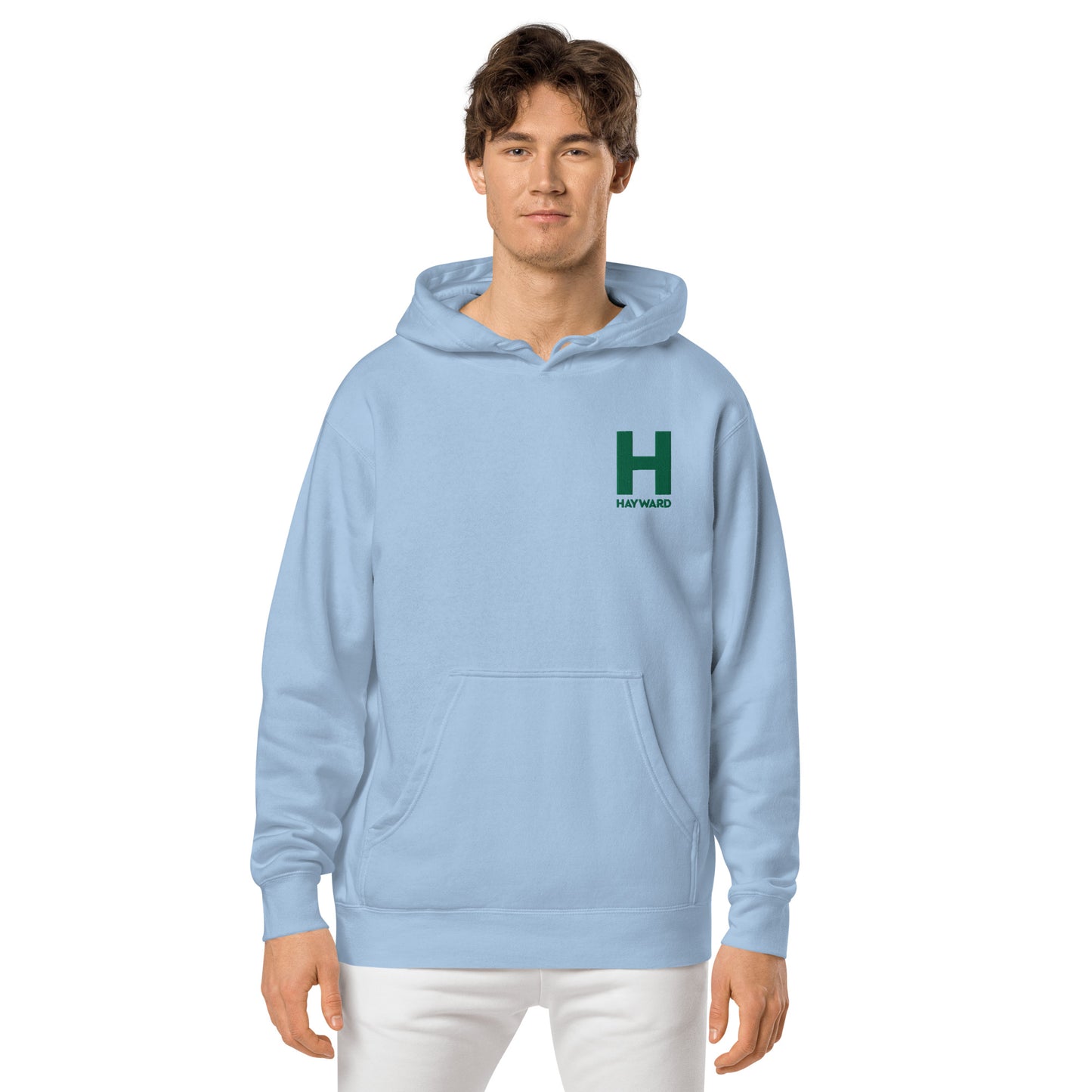 Unisex pigment-dyed hoodie