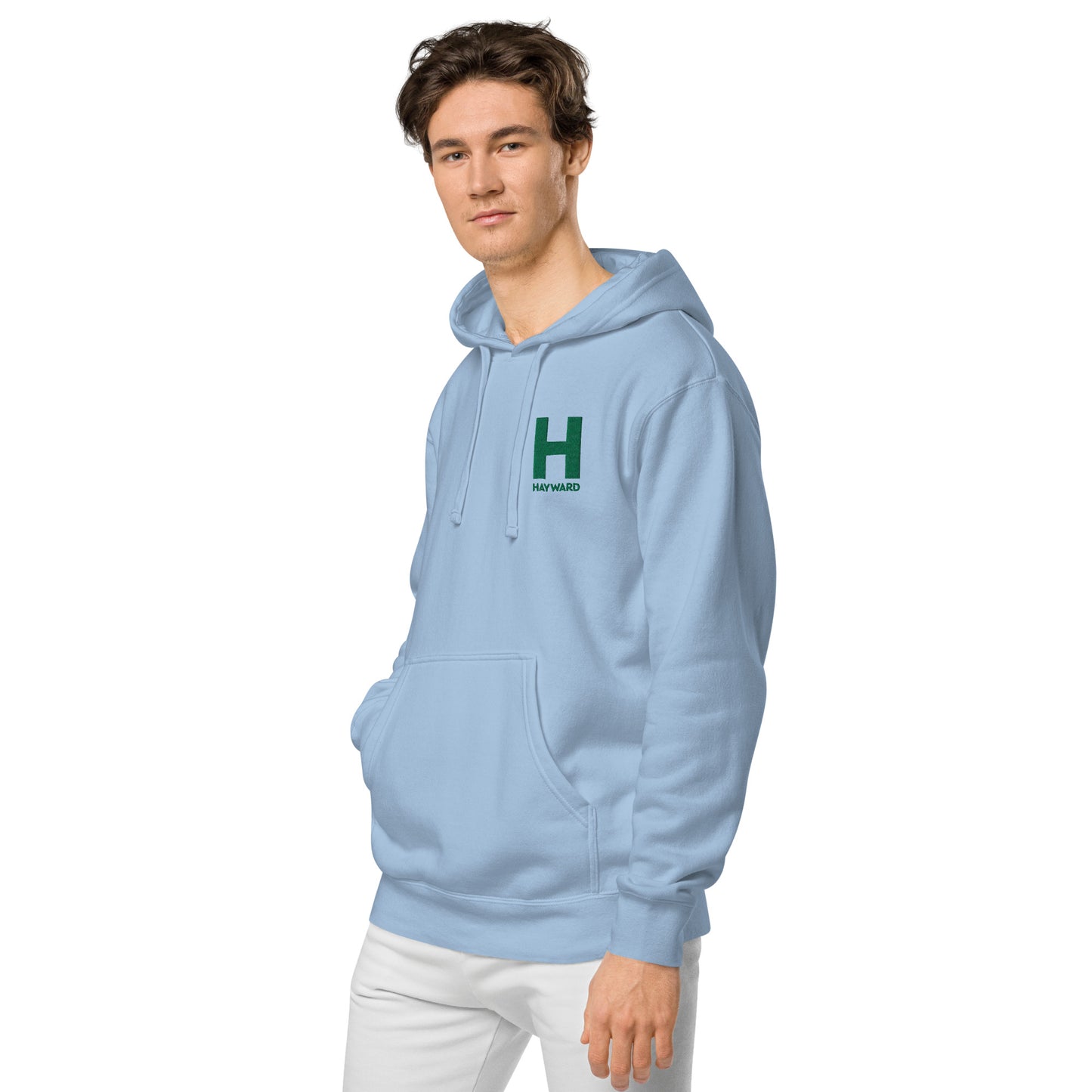 Unisex pigment-dyed hoodie