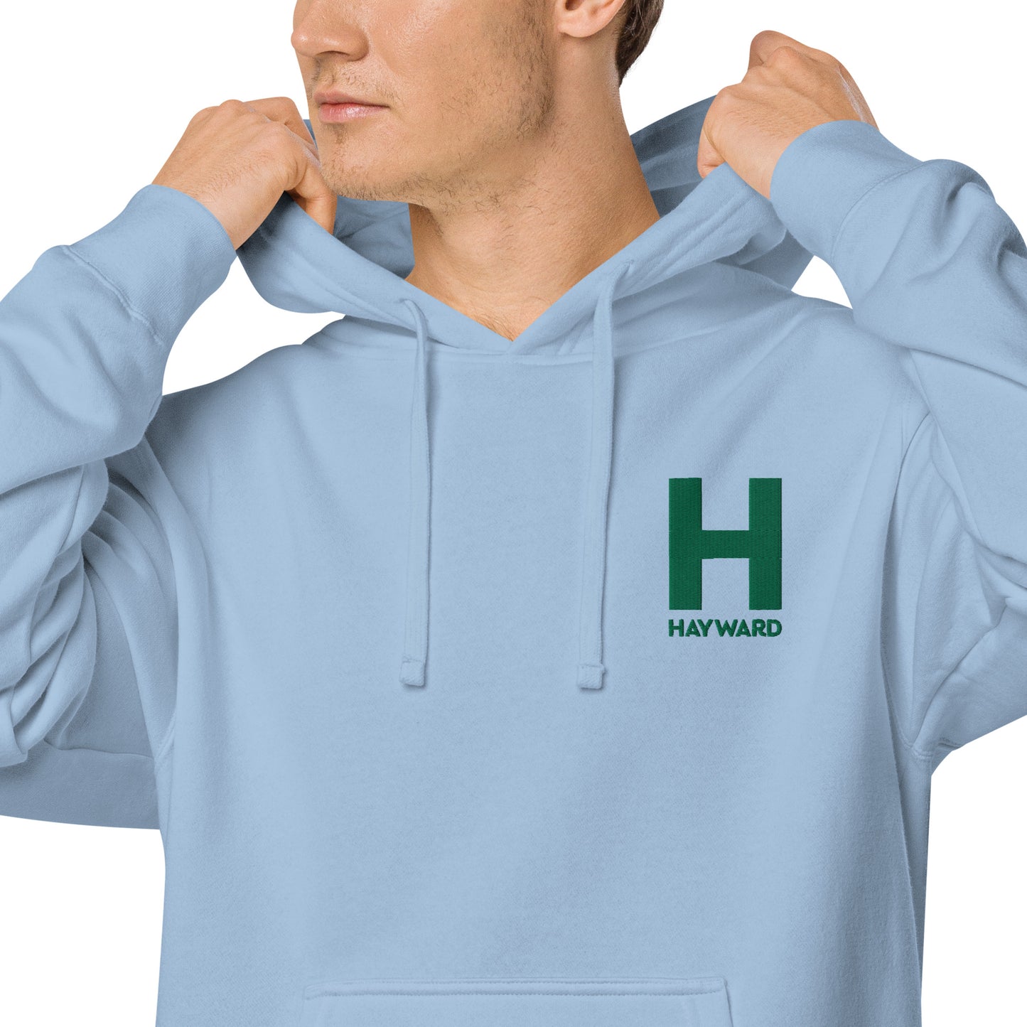 Unisex pigment-dyed hoodie