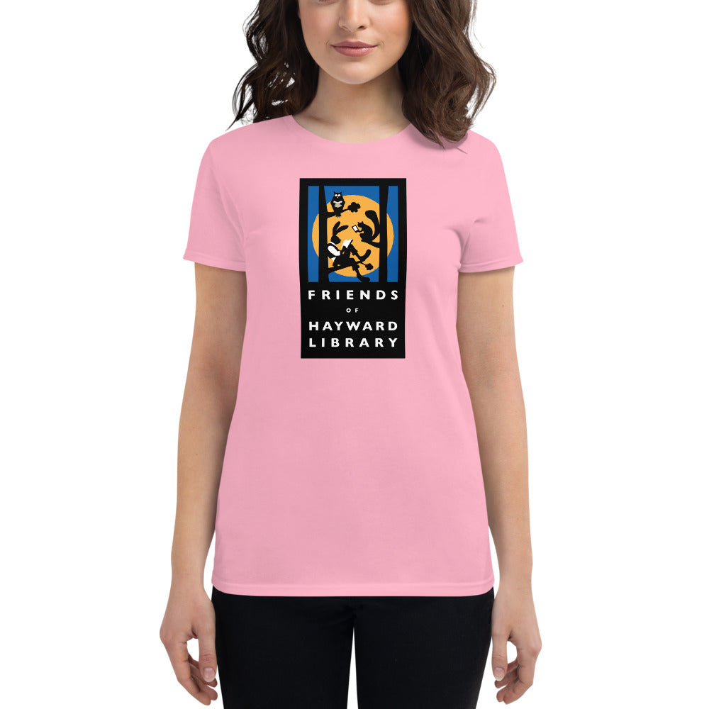 Friends of the Library Fitted Short Sleeve t-shirt