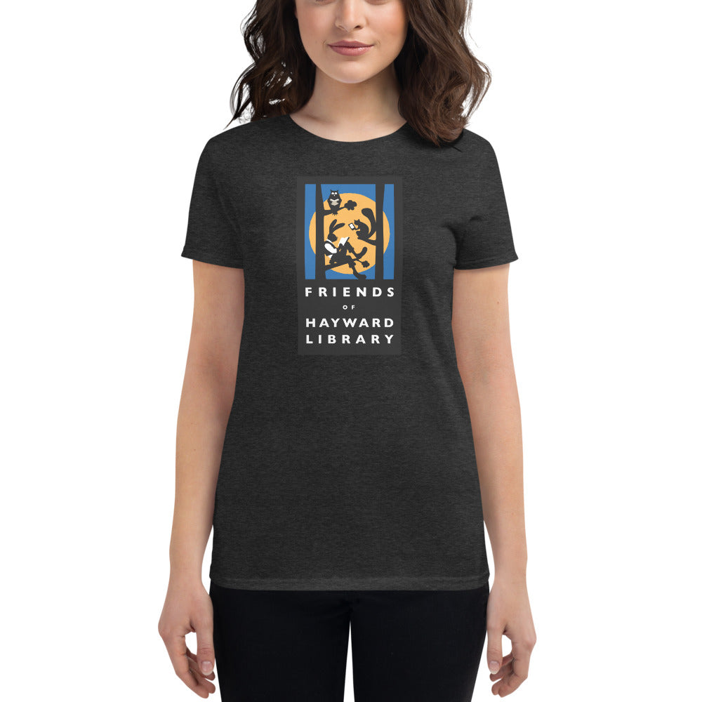 Friends of the Library Fitted Short Sleeve t-shirt