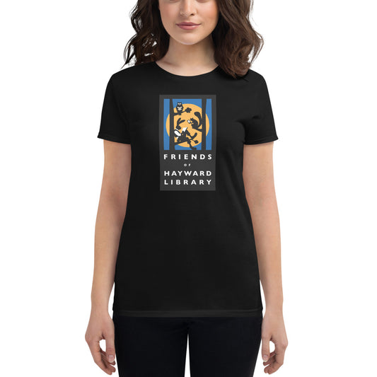 Friends of the Library Fitted Short Sleeve t-shirt